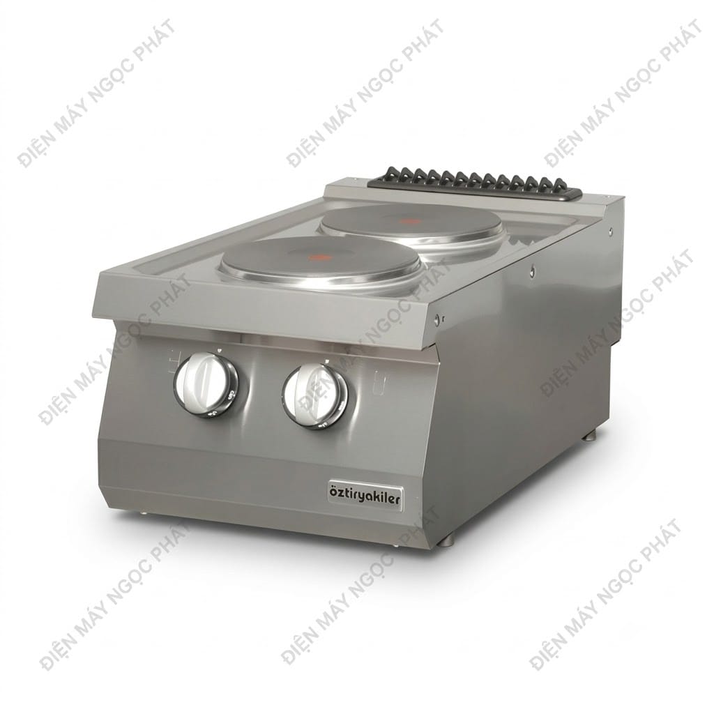 Bếp Âu 2 họng dùng điện Ozti OSOE 4070