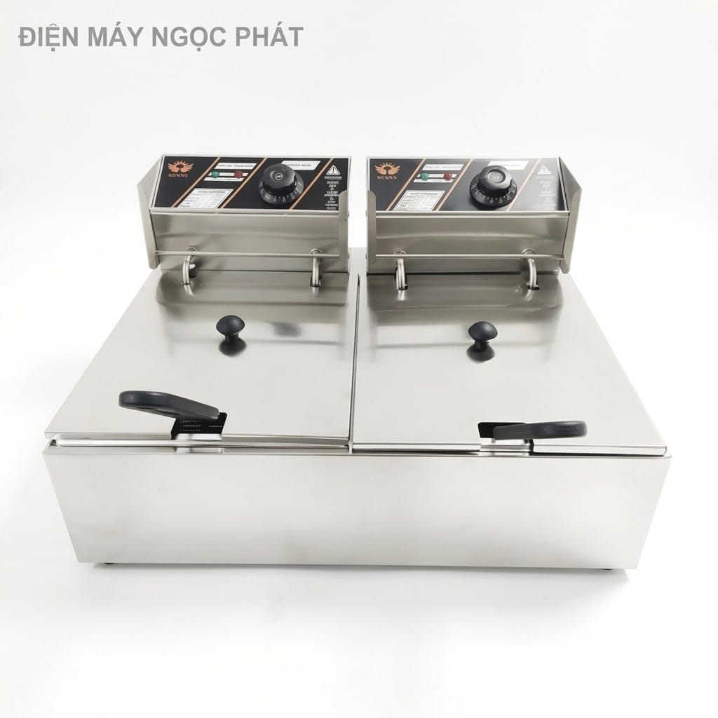 Bếp chiên nhúng đôi Sunny SN-02