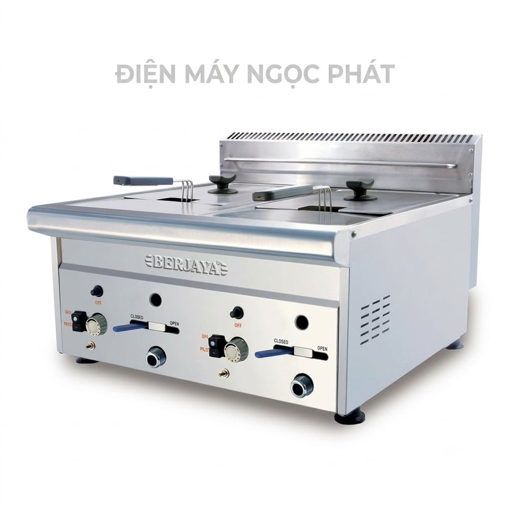 Bếp chiên nhúng gas BERJAYA GDF11D