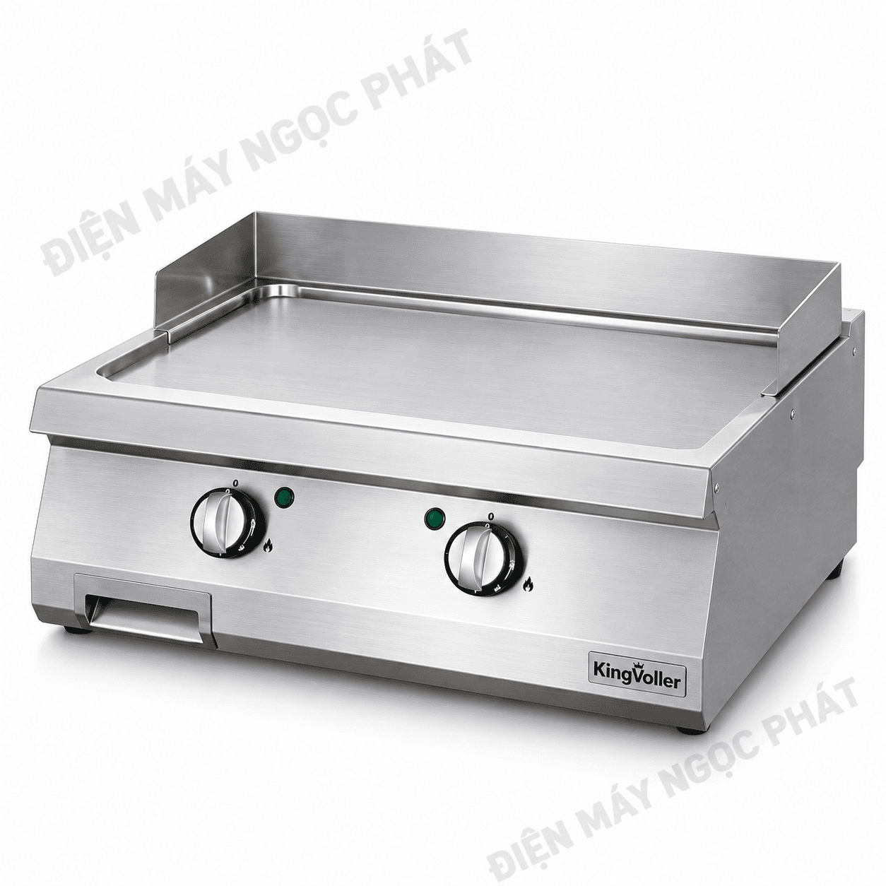 Bếp chiên phẳng đôi dùng điện OGE 8070 C (Bề mặt Crom)