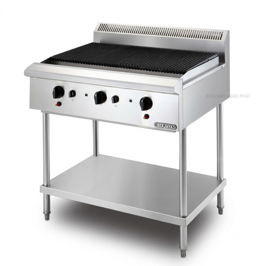 Bếp nướng dùng gas BERJAYA CB3BFS-17