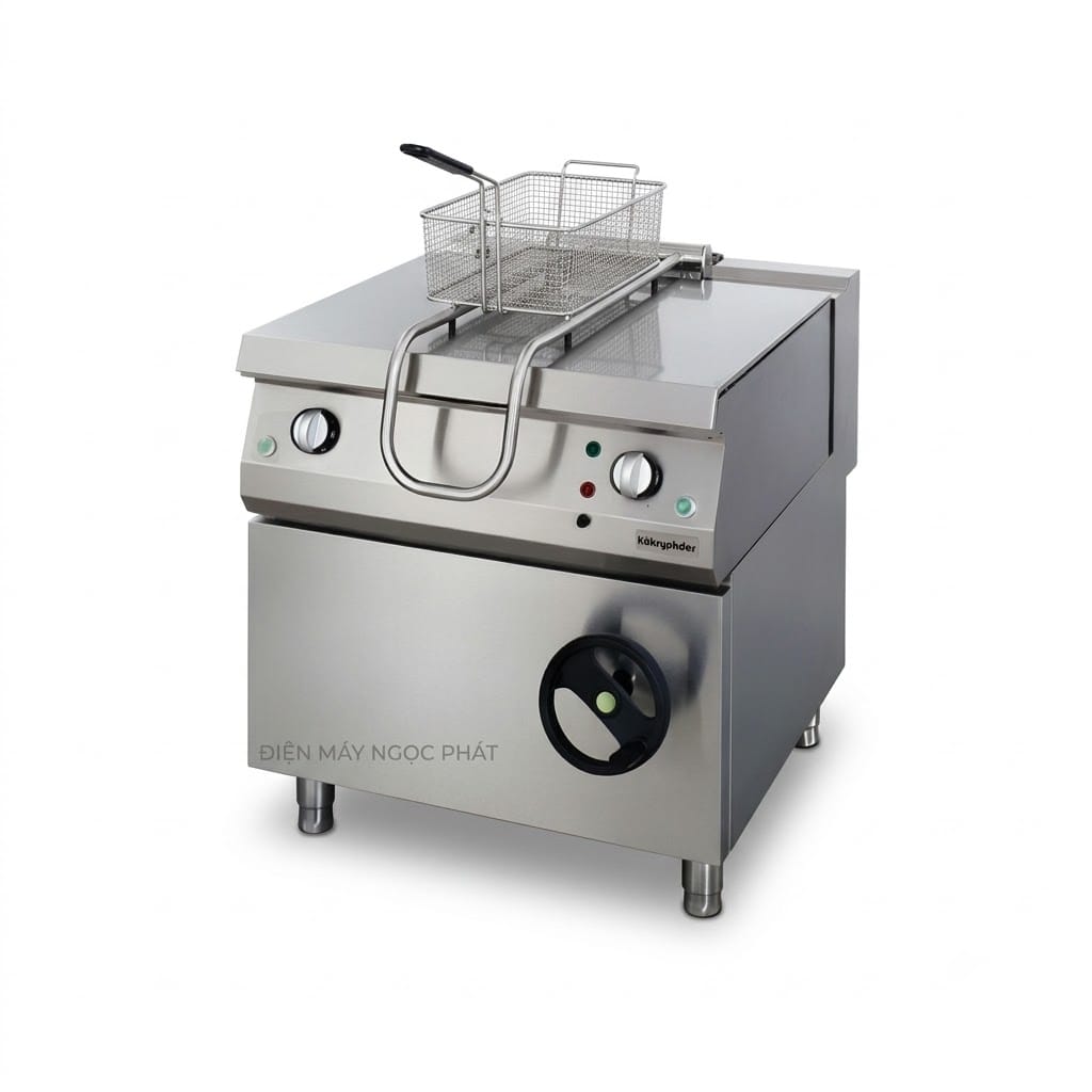 Chảo nghiêng tay quay dùng Gas OTG 100