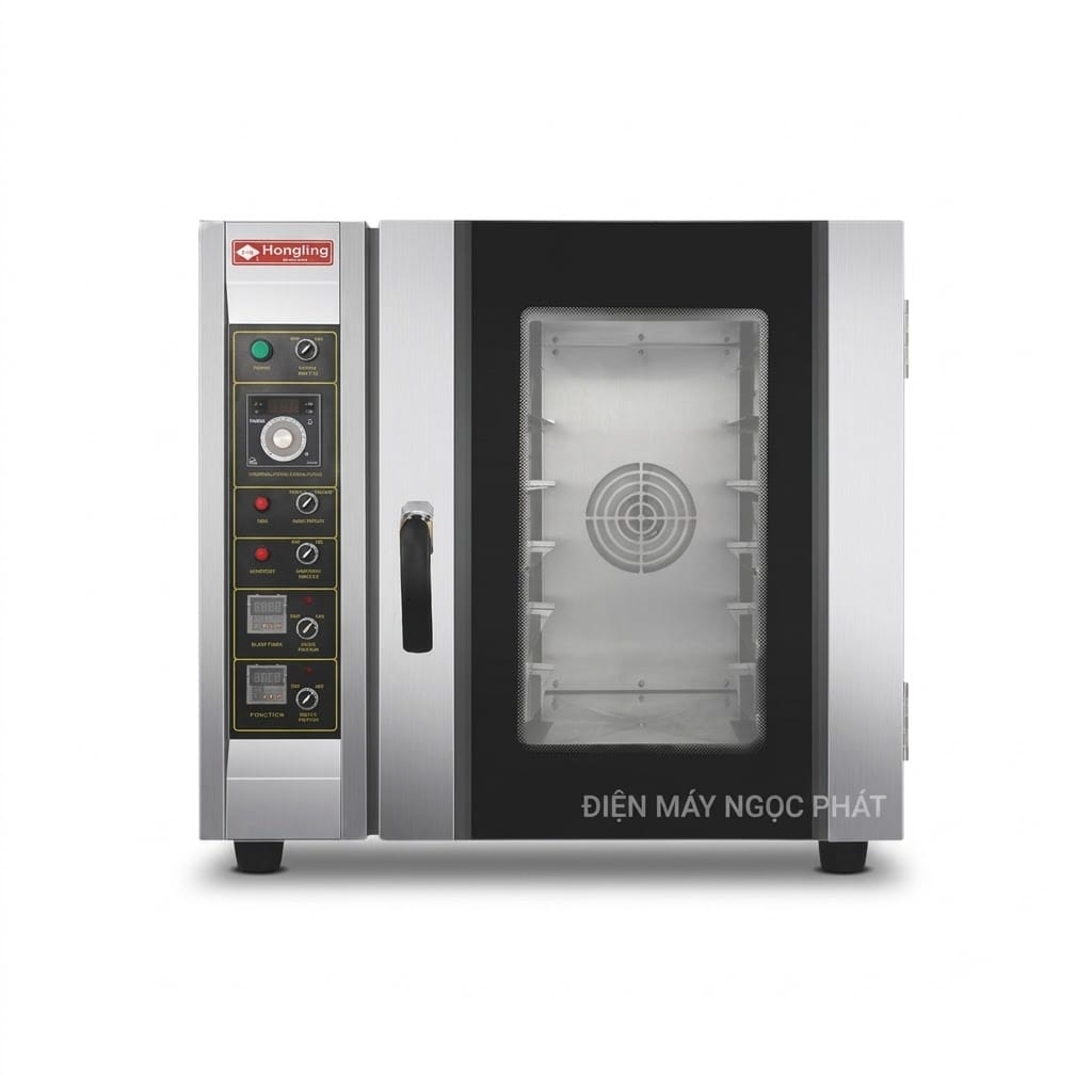 Lò nướng đối lưu Hongling 5 khay dùng điện RX-5D