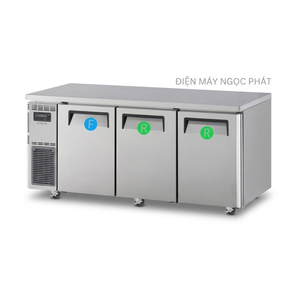 Bàn đông mát 3 cánh TURBO AIR KURF18-3