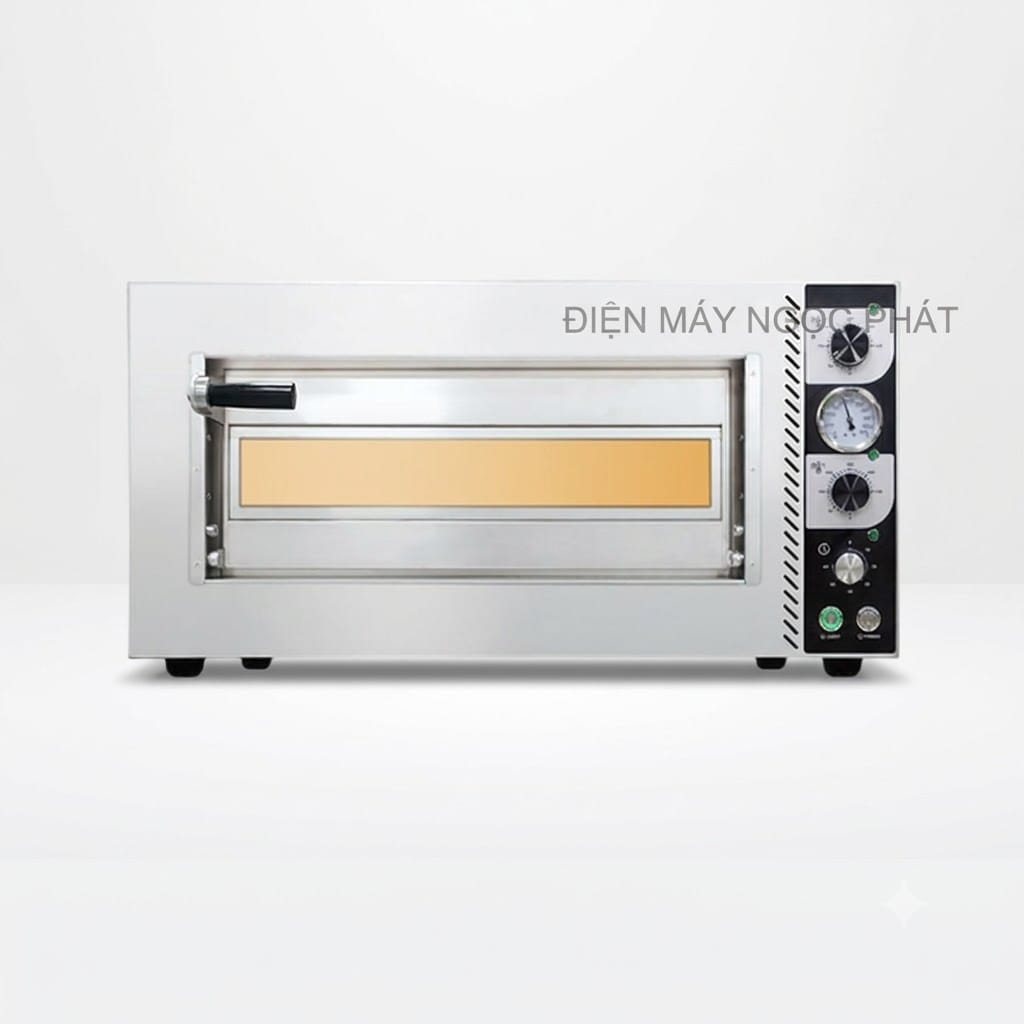 Lò nướng pizza 1 tầng 1 khay Hongling PZD-5269-1 dùng điện