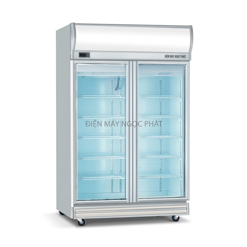 Tủ đông 2 cánh kính BERJAYA 2D/DF-SM-EV